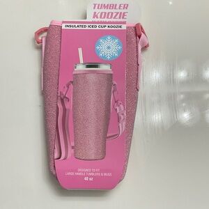 Pink Insulated Tumbler Koozie